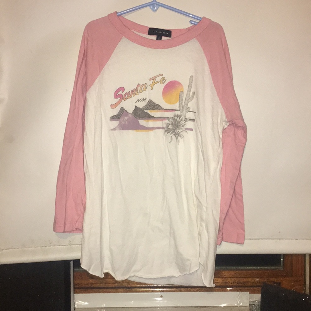 raglan baseball-style tee